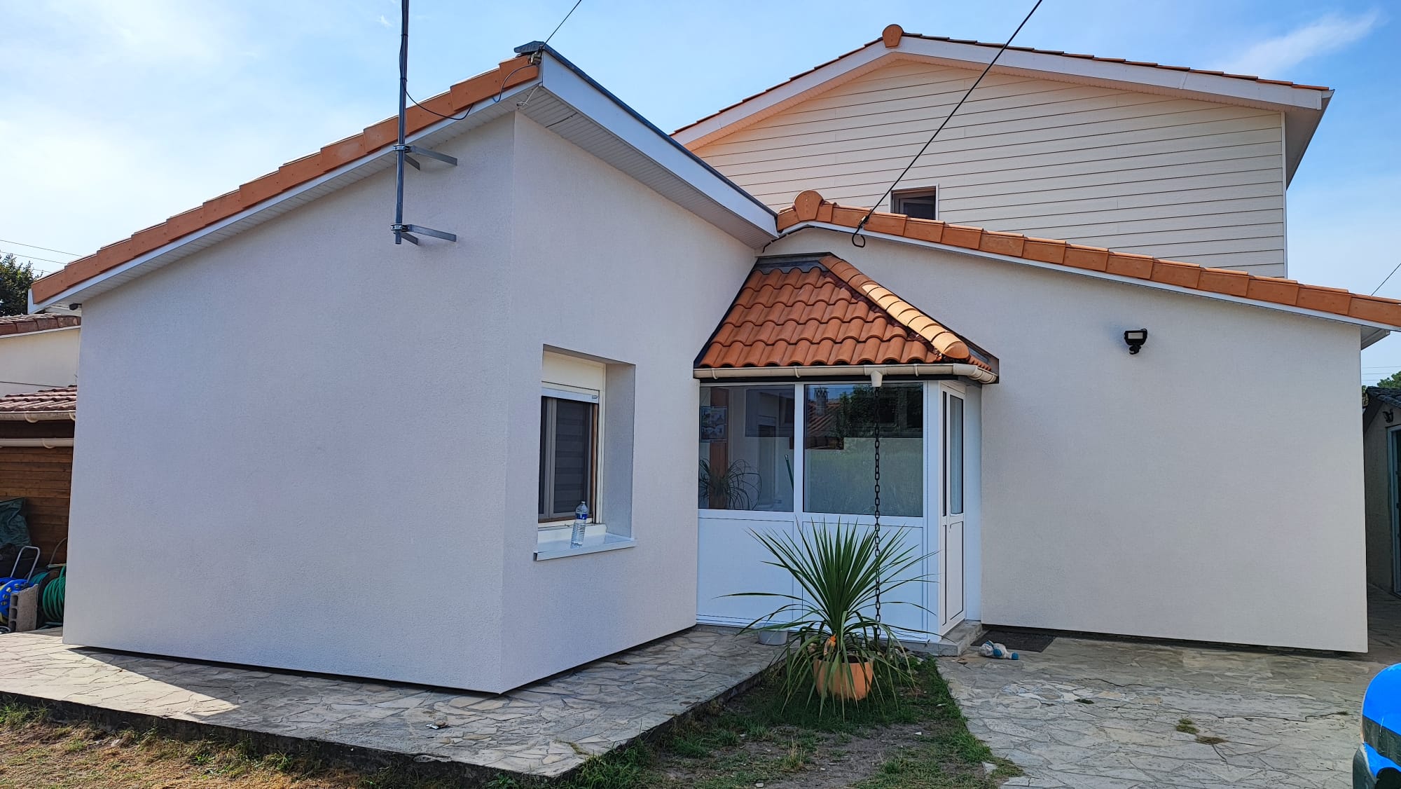 Rénovation isolation extérieure pavillon secteur Garderose Floirac